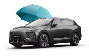 изображение авто с зонтом